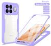 3-в-1 360° Защитная пленка Прозрачный HD Чехол Для POCO F8 Pro F8 Ultra M7 4G M7 Pro 5G F7 Ultra X7 Pro 5G C85 Задняя крышка телефона