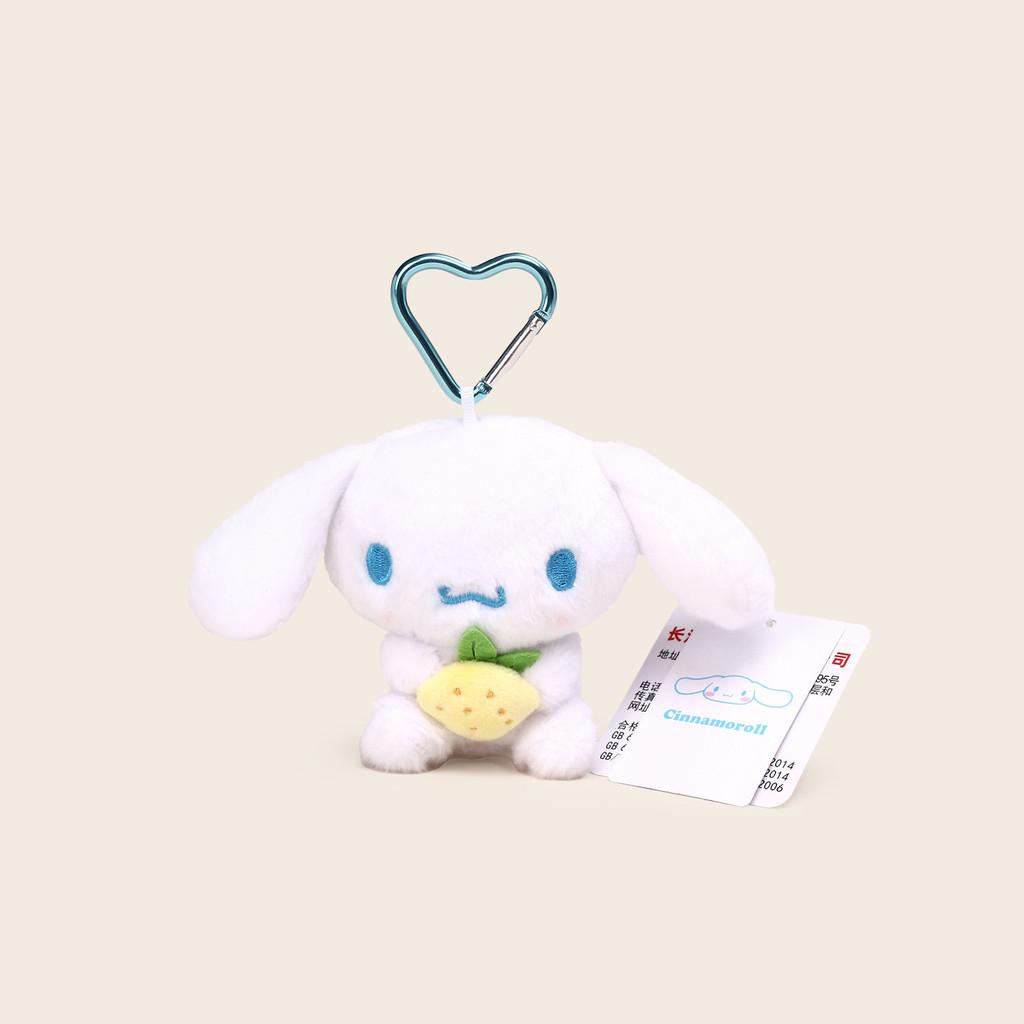 Cinnamoroll Kuromi Character Plush Keychain With Heartshaped Cherry Blossom Hello Kitty For School Bag Gift