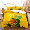 The Summer Hikaru Died Manga 3PCS Bedding Set Duvet Cover+2 Pillowcases Bed Linens For BL Horror Manga Fans Bedroom Decor Gift