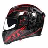 M-2XL Red Ghost Wear-Resistant Head Protection Anti-Fall Motocross Kask Breathable Motorcycle Accessories Full Face Biker Helmet