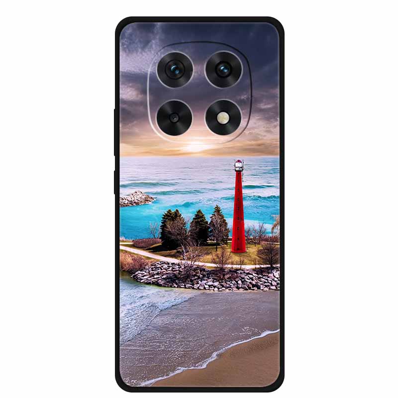 Чехол для телефона Redmi Note 15 5G Пейзаж побережья ТПУ Мягкие цветы Защитная задняя крышка для Xiaomi Redmi Note15 25096RA9BG Новый Capa