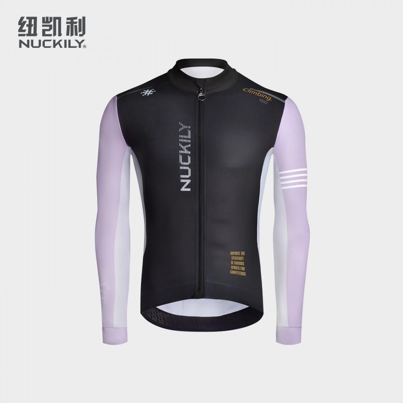 Mens Winter Cycling Jacket Long Sleeve Thermal Fleece Windproof Bike Outerwear Road