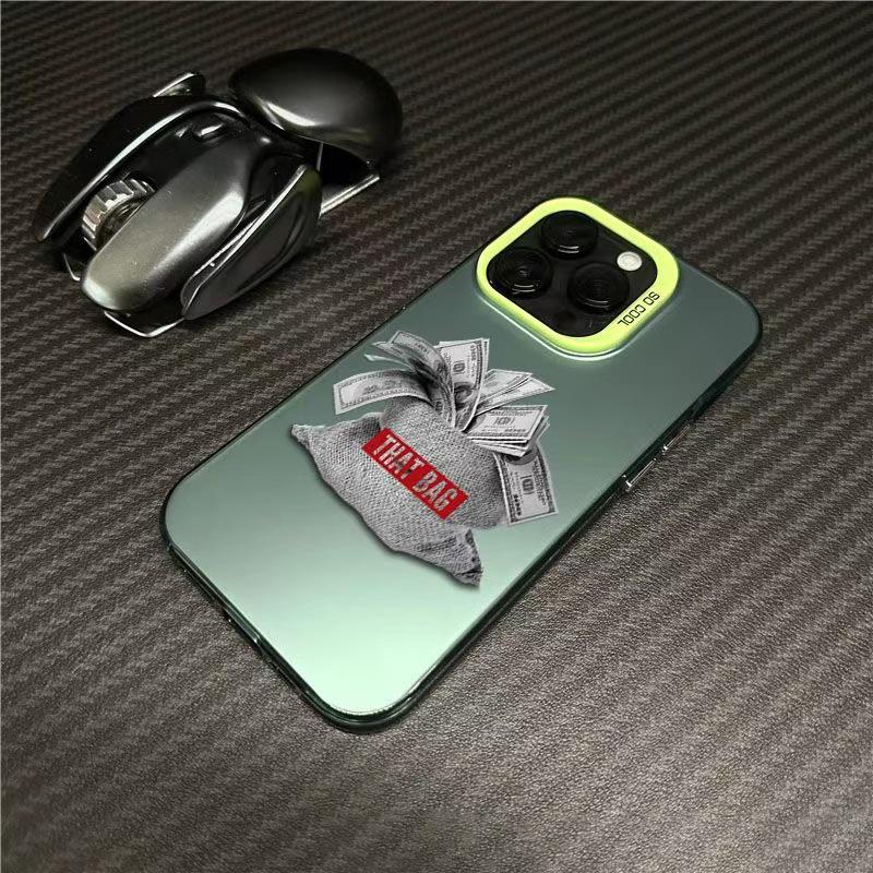 Чехол для iPhone Apple 15 Promax - Дизайн в виде доллара США для iPhone 16 Pro, 14 Pro, 17