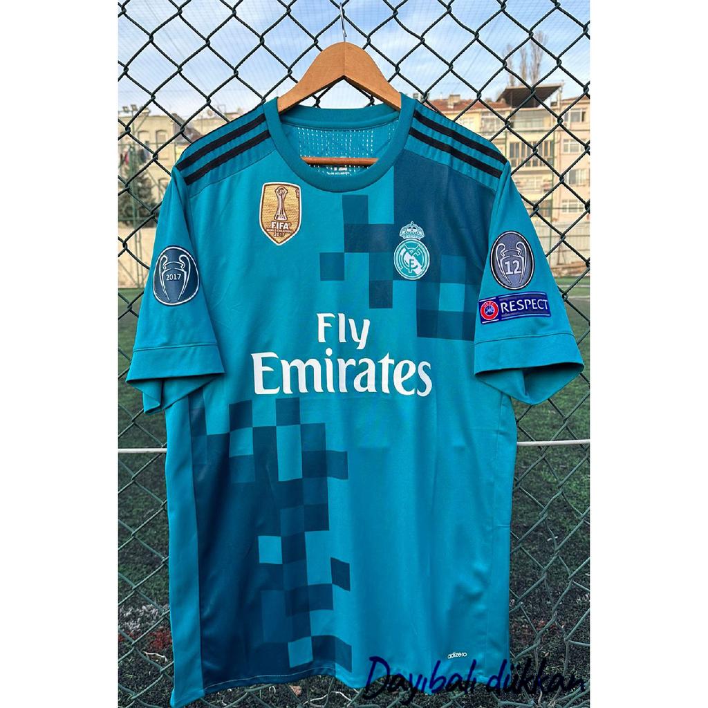 Daybal Sergio Ramos 2017 18 Ocean Blue Champions League Away Jersey