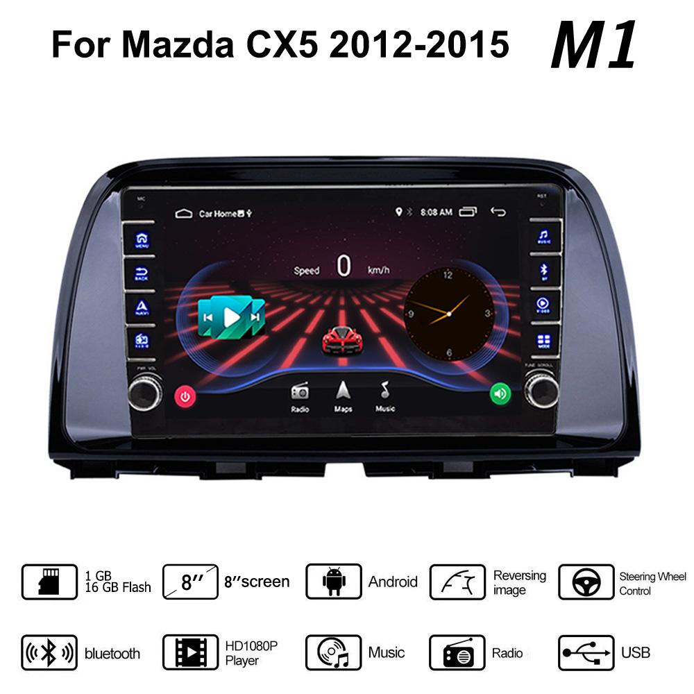 2 Din Android автомобильный радиоприемник мультимедийный видеоплеер для Mazda CX5 2012-2015 с кнопкой Carplay WiFi BT 2 + 32 ГБ
