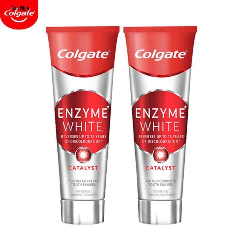 Colgate Отбеливающая зубная паста с активными ферментами без воды