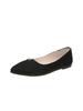 Fashion 2024 Fashion Slip On Loafers Breathable Stretch Ballet Shallow Flats Women Soft Bottom Pointed Toe Boat Shoes Plus Size 43