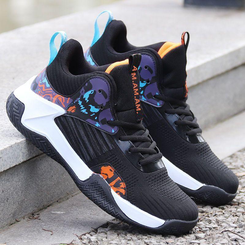 Fashion Fashion Basketball Shoes 2024 Spring New Breathable Mesh Men's Sneakers Lightweight Men Sport Shoes Male Shoes