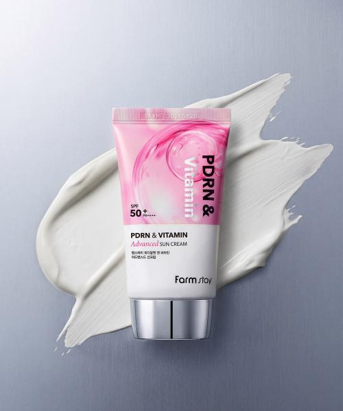 [Farmstay] Солнцезащитный крем с капсулами PDRN и витаминами Advanced Capsule Sun Cream SPF50+/PA++++ 50г