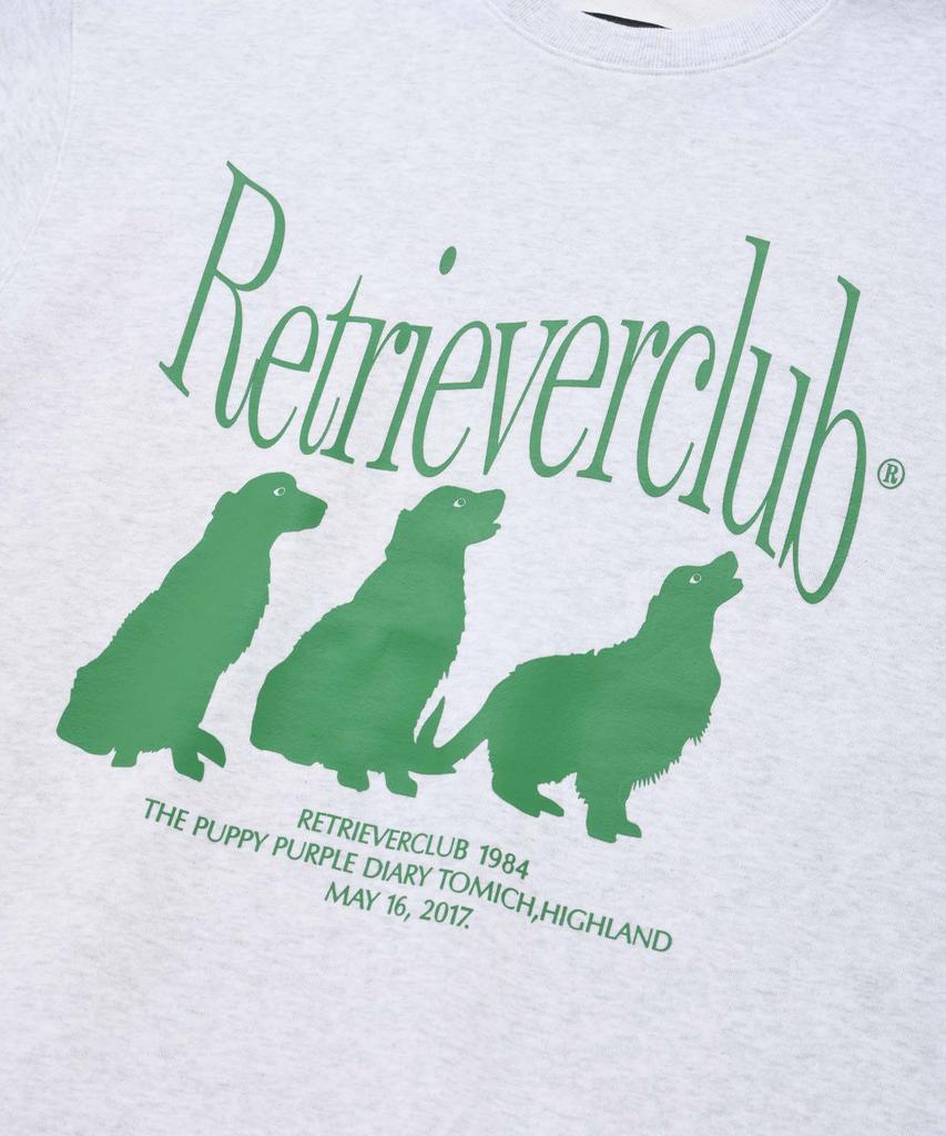RETRIEVER CLUB Silhouette Retriever Crewneck [Green]