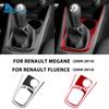Настоящая мягкая карбоновая наклейка для Renault Fluence Megane 3 RS 2009 2010 2011 2012 2013 2014 2015 LHD RHD Отделка панели переключения передач