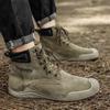 Уличные кожаные мужские ботинки зимние с мехом супер теплые зимние ботинки мужские зимние повседневные кроссовки нескользящие ноские ботильоны
