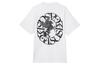 Nike T Shirts Unisex White Crew Neck Moderate Straight Fit FZ7621-100