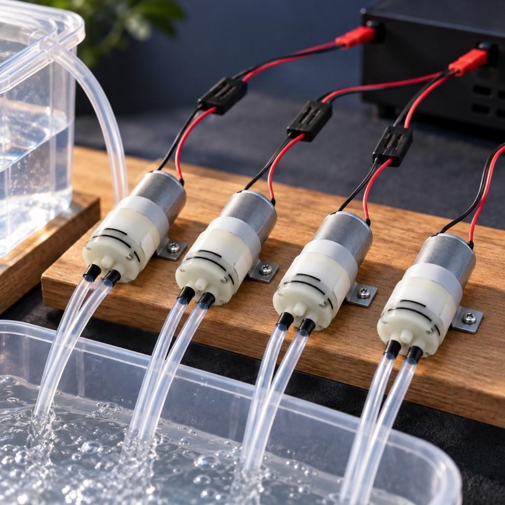 Waterproof Water Cooling RC Boat 370 Water Pump Receiver Power Supply Available  for RC Car Truck