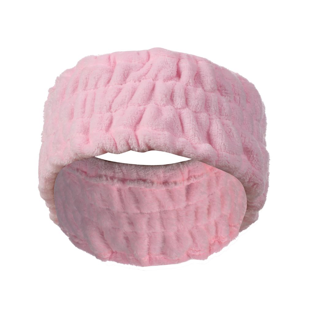 Z cross-border новая широкая повязка на голову из кораллового флиса, повязка на голову, простая плюшевая повязка на голову, однотонная широкая повязка на голову для мытья лица и аксессуары для волос.