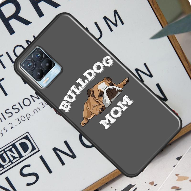 Чехол для телефона English Bulldog Heartbeat для OnePlus 9 Pro 8T 9R Nord 2 для Realme 6 7 8 Pro 8i GT Master GT Neo 2 C21