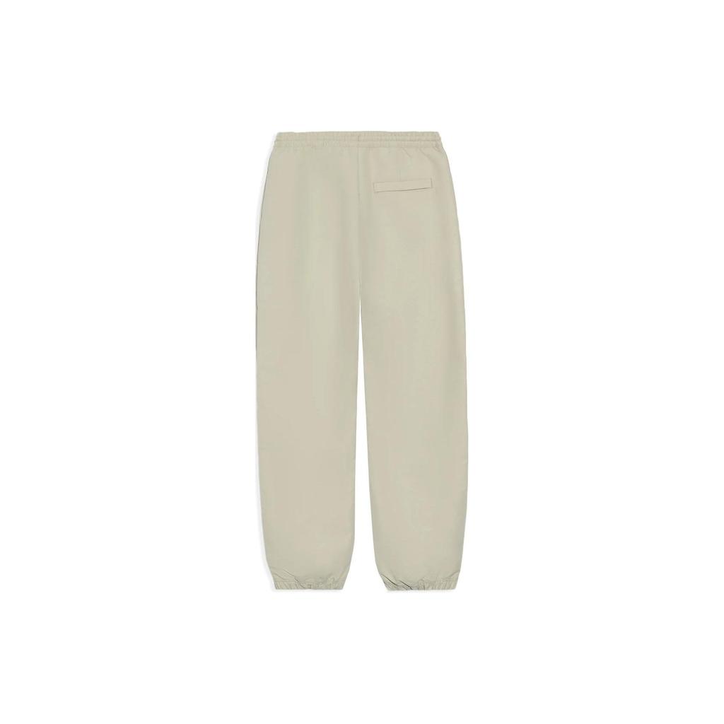 Повседневные спортивные брюки Li Ning Badfive Series, женские брюки, желто-серые, AYKRA28-3