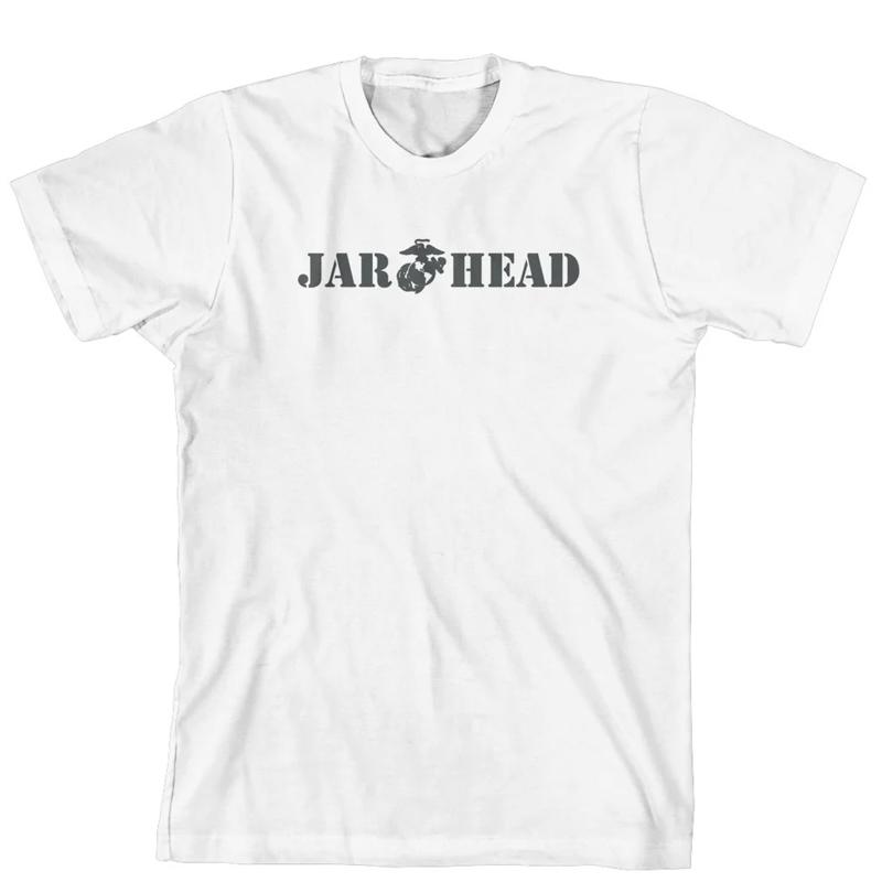 Унисекс Хип-хоп Блузки Футболка Футболка Jarhead Мужская Одежда Корейский Стиль