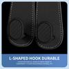 Universal Car Seat Back Hooks 20KG Heavy-Duty Dual Hooks for Vehicle Use - Organizing Essentials for a Tidy Car Interior - Pract
