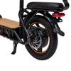 Электросамокат KuKirin C1 Pro 500 Вт, аккумулятор 48 В, 26 Ач, 14-дюймовый электросамокат с задним сиденьем и передней корзиной для хранения вещей, педали из цельного дерева