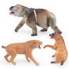 Wild Simulation Toxodon Dogs Machairodus Ancient Prehistoric Models Animals