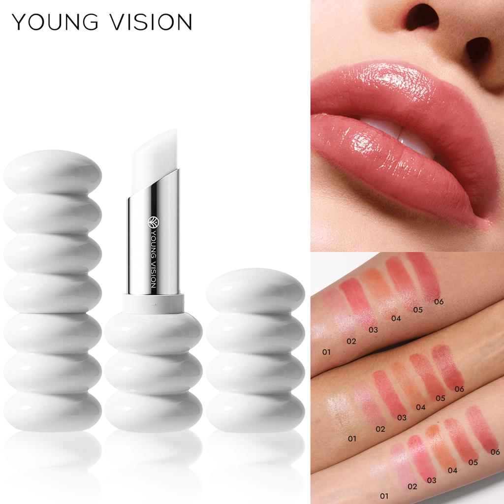 6-цветная спиральная увлажняющая помада Fine Shine Nude Candy Glow Lip Gloss Diamond Sparkling Pearl Lip Gloss