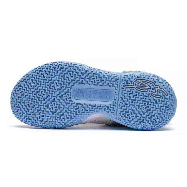 Li Ning All City 10 V1 Anti-Slip Shock Absorption Wear-Resistant Rebound Low-Top Basketball Shoes Kids Sneakers Gray White YKBS060-1