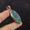 Ruby Fuchsite Pendant Copper Pendant High Quality Gemstone Jewelry Handmade Pendant Antique Copper Jewelry Pendant For Women Engagement Gift
