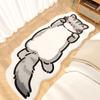 Милый ковер Ins Style Cat особой формы для спальни, одеяло для дивана в гостиную, детское одеяло, нескользящее одеяло для кровати