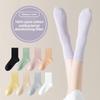 5 Pairs of Women's Pure Cotton Spring and Autumn All Match Anti Bacterial Anti Odor Socks