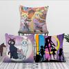 Classic Anime Lovely S-Sailor Moon-S Pillow Case Sofa Living Room Bedroom Headboard Backrest Cushion Square Cushion Nap Time