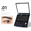 Monochrome Eyebrow Powder Waterproof Sweatproof Fadeless Long Lasting Black Gray Smoky Gray Gray Brown Nature Female Eye Shadow Brow Cream