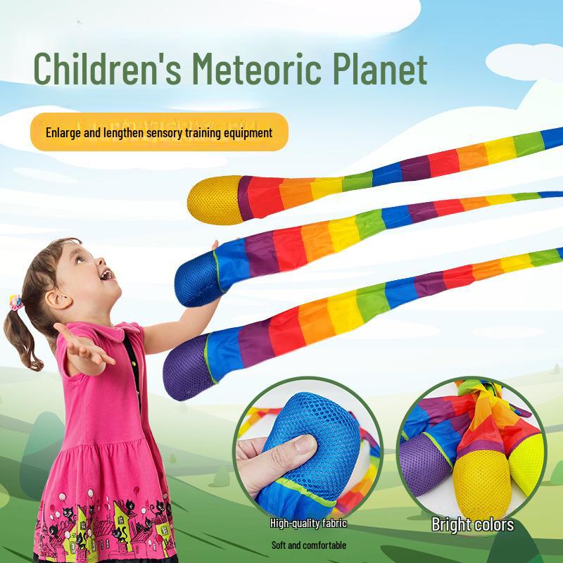 Мягкая сенсорная игрушка-мяч «Метеоритная планета» для детей