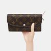 [Pre-Owned] Louis Vuitton Emilie Wallet 'Brown Monogram Canvas' - Excellent #29O6F6