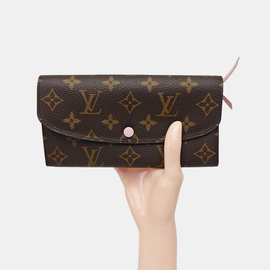 [Pre-Owned] Louis Vuitton Emilie Wallet 'Brown Monogram Canvas' - Excellent #29O6F6