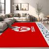 Vintage Texaco Sign Floor Mat INS Style Soft Bedroom Floor House Laundry Room Mat Anti-skid Household Carpets