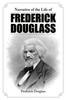 The Narrative of the Life of Frederick Douglass Book