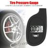 Тестер давления воздуха в шинах автомобиля, измеритель давления в шинах, цифровой ЖК-дисплей, сигнализация безопасности шин автомобиля, мотоцикла