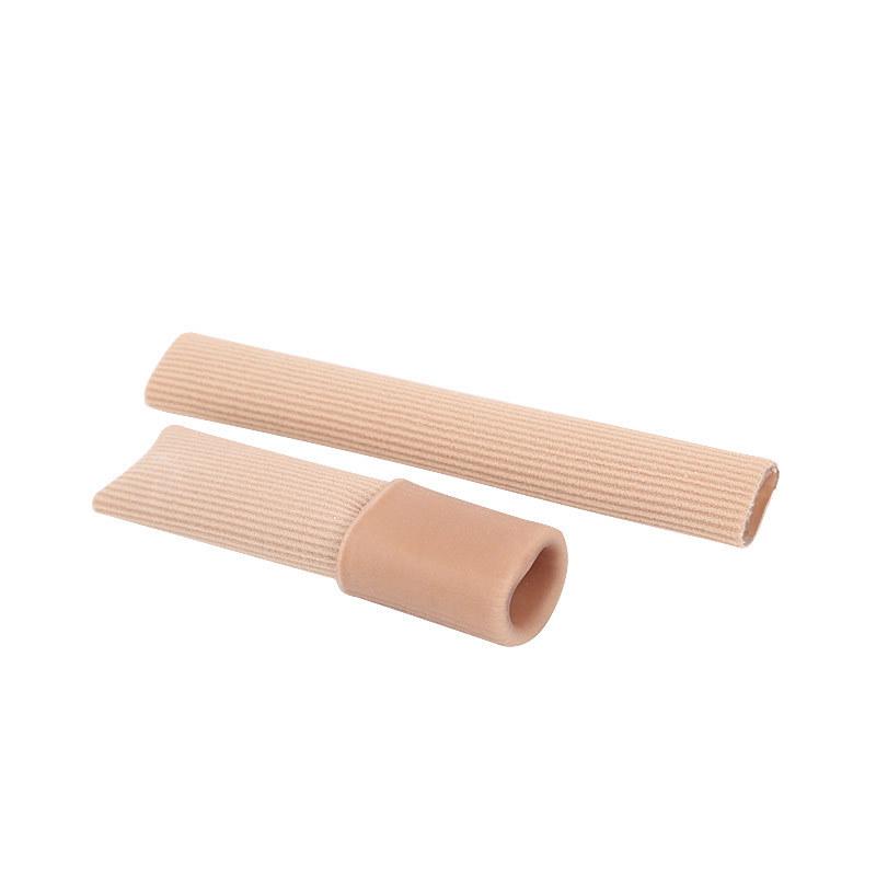 Open-End Silicone Toe Caps: Ready Stock, Fiber Enhanced, Free-Cut Protective Sleeves