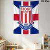 SCFC logo  Wall Hanging Printed Fabric Blanket Decorative Tapestries for Bedroom Living Room Home Decor