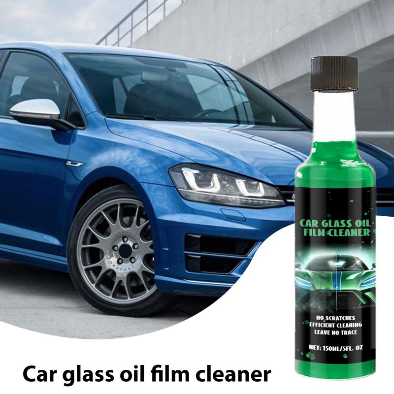 Windshield Oil Remover Automotive Glass Oil Film Cleaner Car Glass Cleaner Water Spot Remover 150ml For Auto And Home