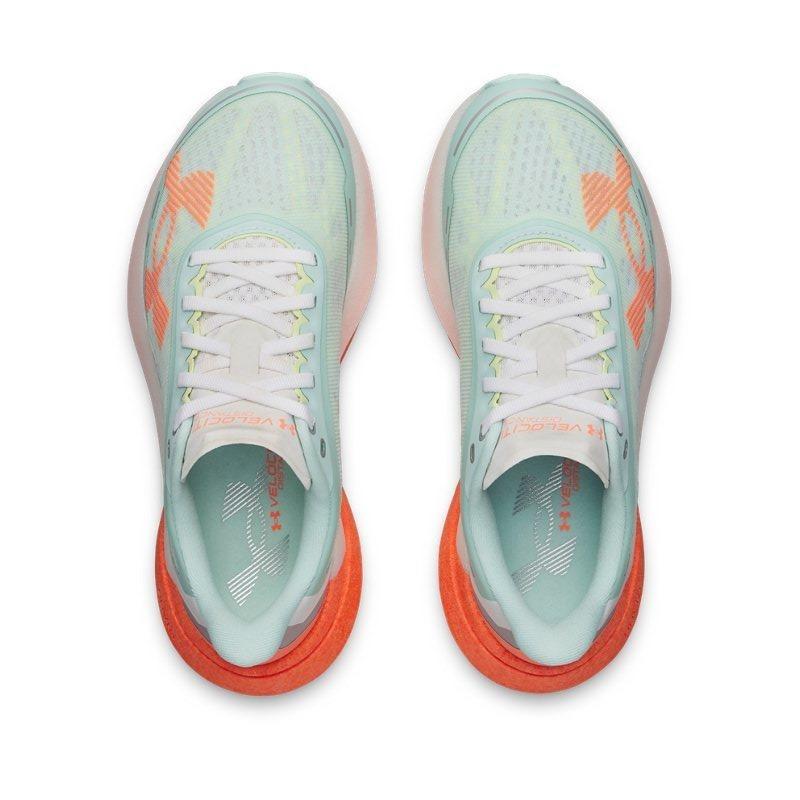 Under Armour Velociti Distance Легкие Мягкие Удобно Сидящие Стабильный Хват Дышащие Поддержка Низкие Кроссовки для Бега Женские Свежая Мята 6006031-703