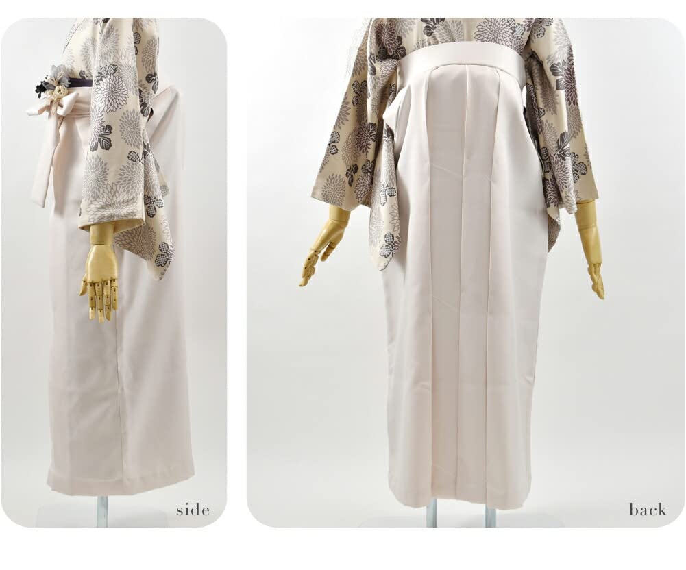 Выпускная церемония Хакама Однотонная хакама Тусклый цвет Студентки S [Нагомия] Женская 29116_Лавандовая