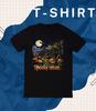 Spooky Season Shirt Halloween Haunted House Pumpkins Moon Ghost Hallo.