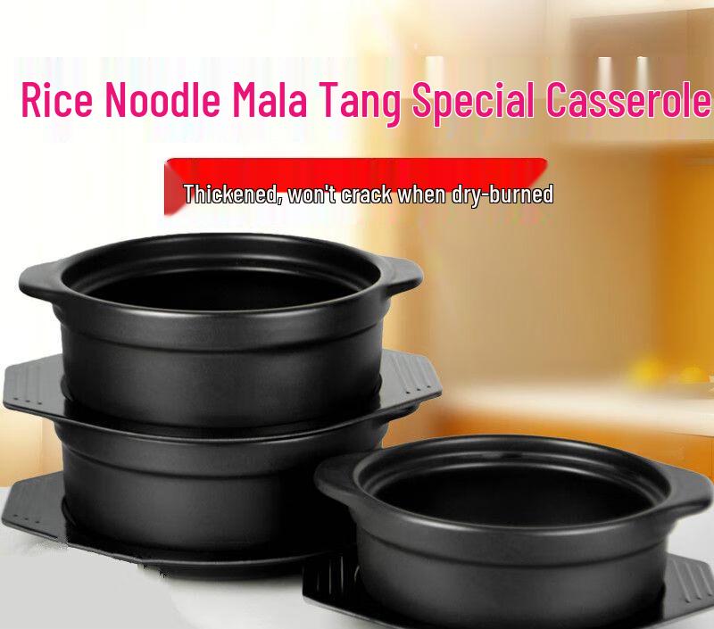 Naijiang High-Temperature Ceramic Clay Pot with Lid