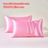 2 Pack Satin Pillowcases for Hair and Skin Soft Breathable Cooling Smooth Pillow Covers for Sleeping
