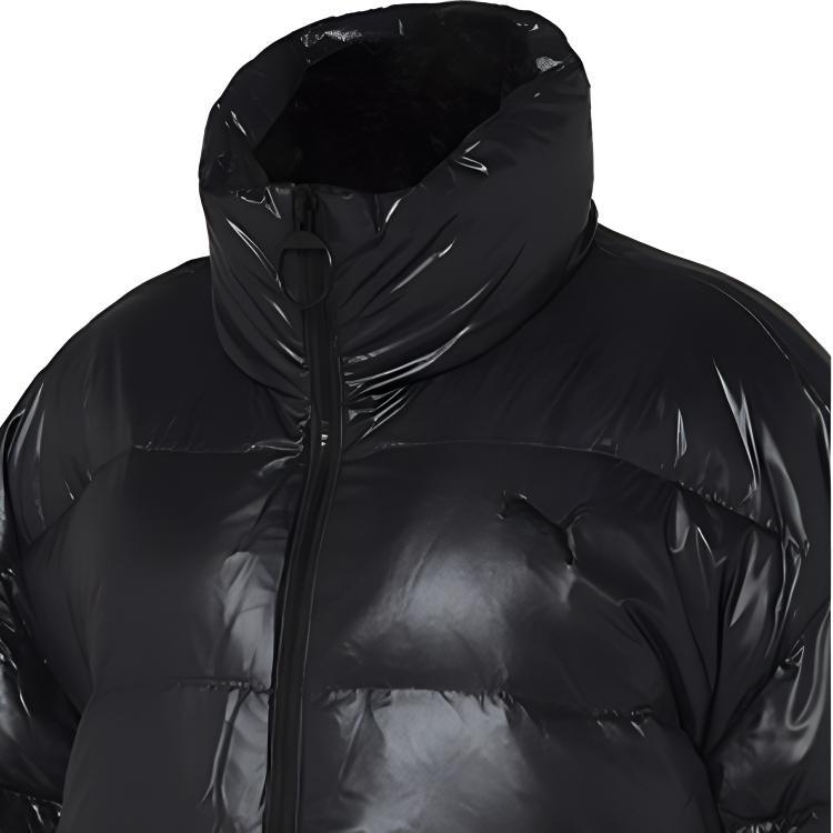 Puma Блестящая короткая пуховая куртка 'Черная' Детская 928655-01