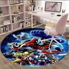 1pc UFO Robot Grendizer10 Print Round Carpet Chair Round Carpet Suitable for Bedroom Living Room Home Decorative Carpet