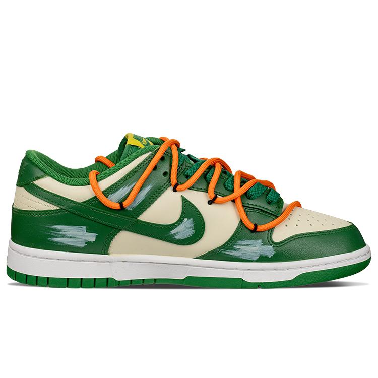 Nike Кроссовки Dunk Low Skateboard Мужские Оранжево-Зеленые DD1391-300(Команда62-)