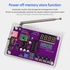 HU-017A/HU-017B RDA5807S Радиокомплект FM87-108MHz V4.0/V5.0 Фиолетовый Электронный DIY Комплект с Корпусом Зарядка DC 3-5V